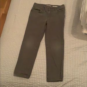 Children’s place dark gray skinny jean size 6